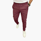 Men's Pants with Slim Leg and Side Pockets