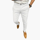 Men's Pants with Slim Leg and Side Pockets