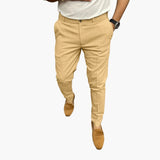 Men's Pants with Slim Leg and Side Pockets