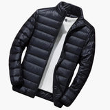 Men's Jacket with Hood and Long Sleeves