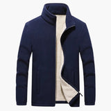 Men's Jacket with Zipper and Pockets
