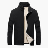 Men's Jacket with Zipper and Pockets