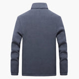 Men's Jacket with Zipper and Pockets
