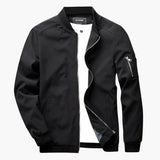 Men's Jacket with Zipper and Two Side Pockets