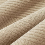 Men's Sweater with Zip Collar