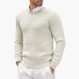 Men's Sweater with Round Neck