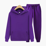 Men's Training Suit with Hoodie and Jogging Pants