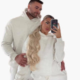 Men's Training Suit with Hoodie and Jogging Pants