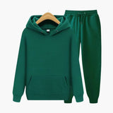 Men's Training Suit with Hoodie and Jogging Pants
