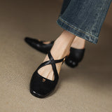 Astelle™ Cross Strap Low Heel Pumps