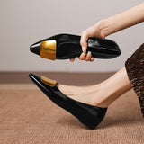 Orlane™ Pointed Flat with Gold Hardware