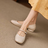 Solenne™ Strap Flat Shoes