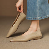 Quadrelle™ Narrow Square Toe Slip-On