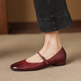 Solenne™ Strap Flat Shoes