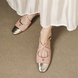 Astelle™ Cross Strap Low Heel Pumps