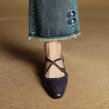 Eclarine™ Cross Strap Wedge Shoes