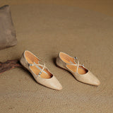 Eclarine™ Cross Strap Wedge Shoes