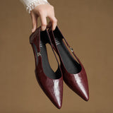 Zerine™ Pointed Toe Flat Shoes