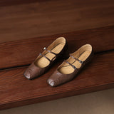 Ormelle™ Double Strap Wedge Shoes