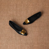 Orlane™ Pointed Flat with Gold Hardware