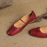 Nuvelle™ Mary Jane Flat Shoes
