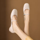 Solenne™ Strap Flat Shoes