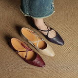 Eclarine™ Cross Strap Wedge Shoes
