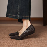 Milvane™ Square Toe Flat Shoes