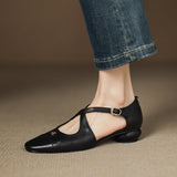 Astelle™ Cross Strap Low Heel Pumps
