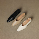 Quadrelle™ Narrow Square Toe Slip-On