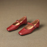 Sennia™ Square Toe Mary Jane Pumps