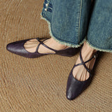 Eclarine™ Cross Strap Wedge Shoes
