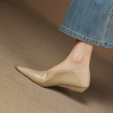 Quadrelle™ Narrow Square Toe Slip-On