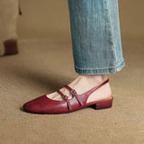 Duvelle™ Double Strap Slingback