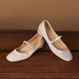 Solenne™ Strap Flat Shoes