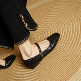 Islenne™ Buckle Strap Flat Shoes