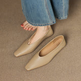 Quadrelle™ Narrow Square Toe Slip-On