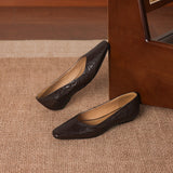 Milvane™ Square Toe Flat Shoes