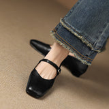 Sennia™ Square Toe Mary Jane Pumps