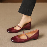 Solenne™ Strap Flat Shoes