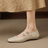 Ormelle™ Double Strap Wedge Shoes