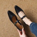 Maevine™ Square Toe Low Heel Pumps