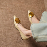 Orlane™ Pointed Flat with Gold Hardware