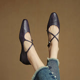 Eclarine™ Cross Strap Wedge Shoes