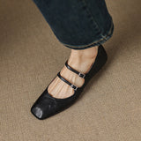 Ormelle™ Double Strap Wedge Shoes