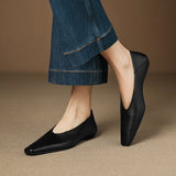 Quadrelle™ Narrow Square Toe Slip-On