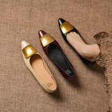 Orlane™ Pointed Flat with Gold Hardware