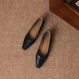 Milvane™ Square Toe Flat Shoes