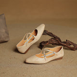 Eclarine™ Cross Strap Wedge Shoes