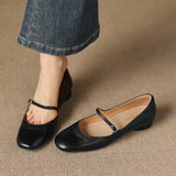 Solenne™ Strap Flat Shoes
